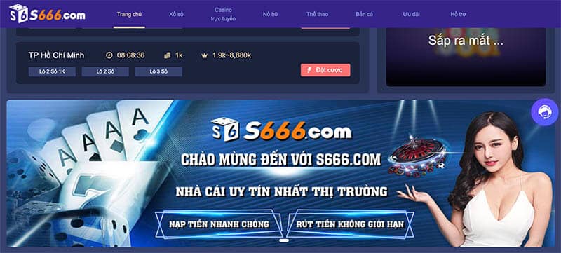 Cá cược trực tuyến S666